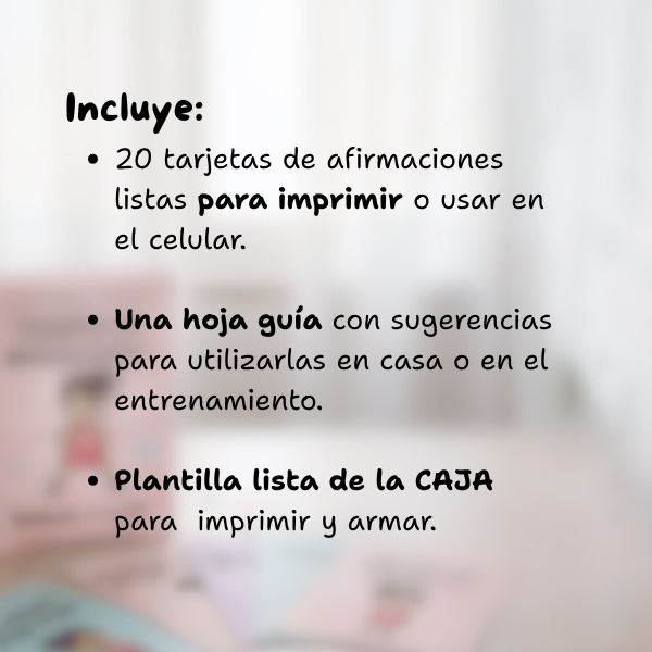 Tarjetas "Soy Valiente" IMPRIMIBLES 🖨️ para deportistas. Para acompañar emociones y reforzar el “sí puedo”