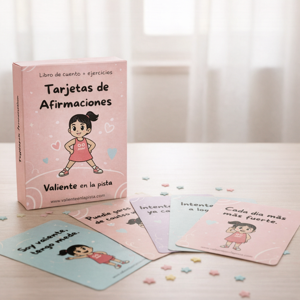 Tarjetas "Soy Valiente" IMPRIMIBLES 🖨️ para deportistas. Para acompañar emociones y reforzar el “sí puedo”